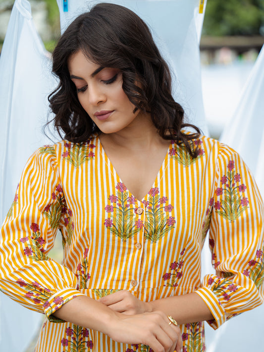 Golden Hour Midi Dress