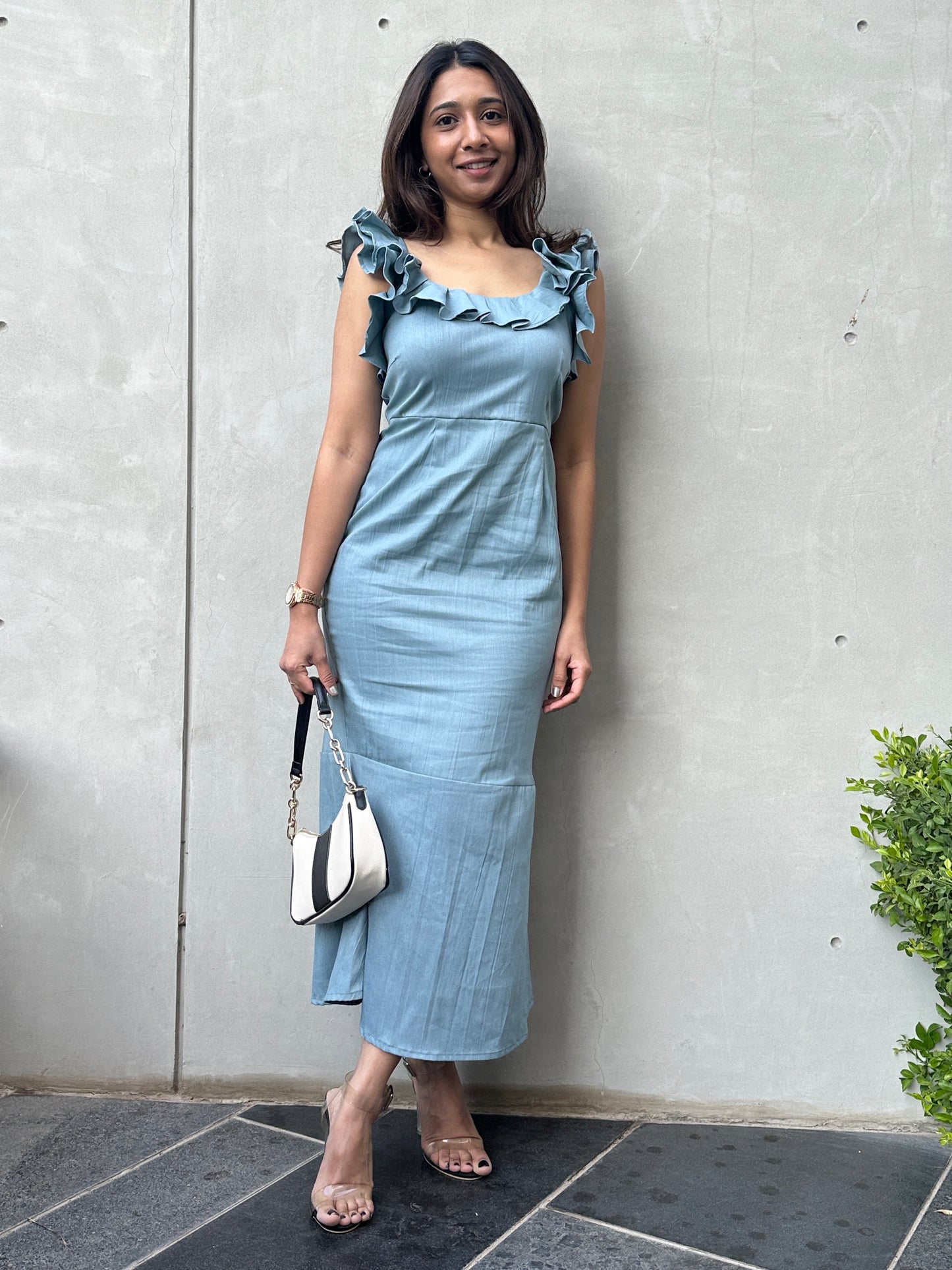 Mermaid MIDI Dress