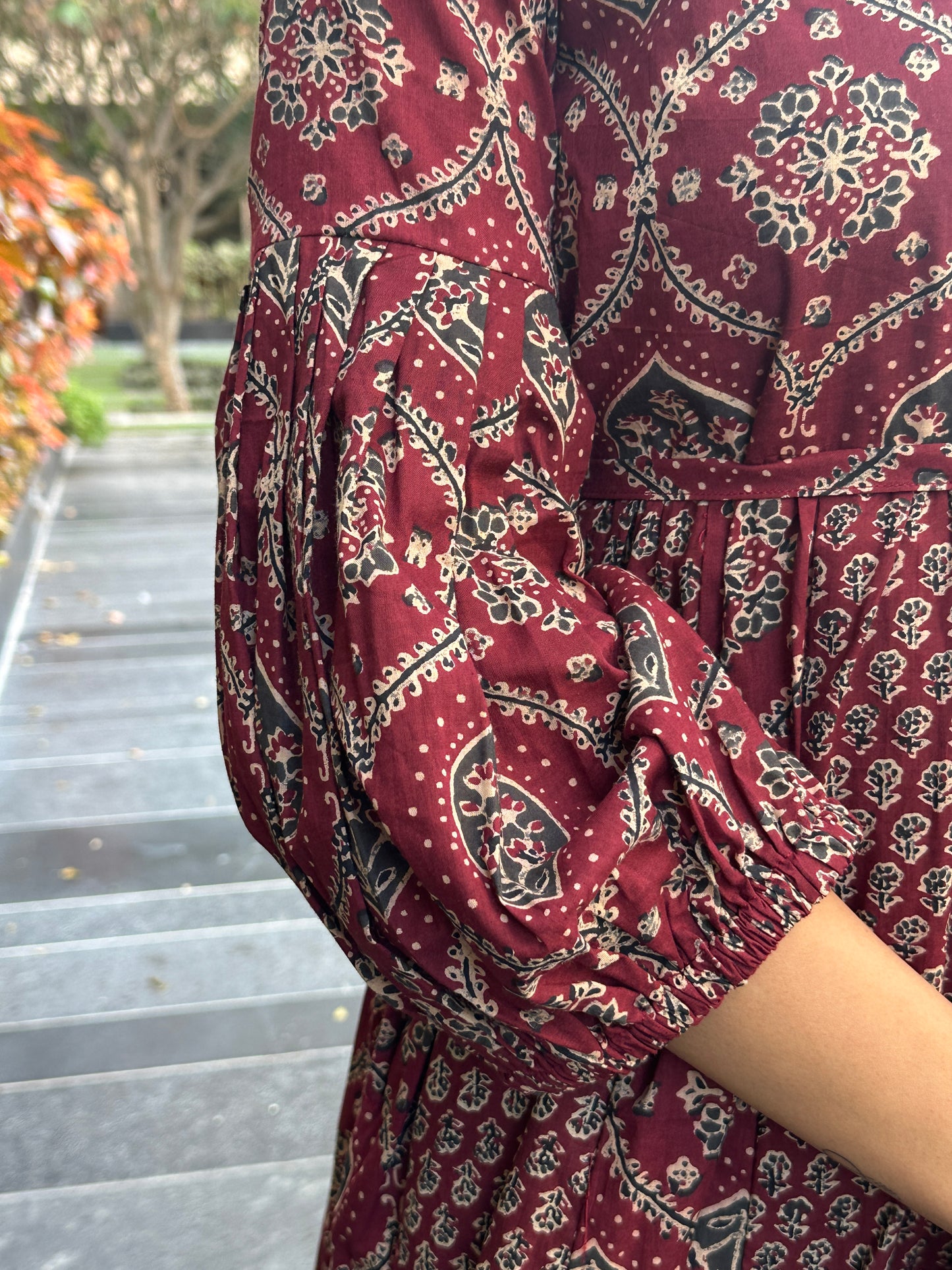 Crimson Charm MIDI Dress