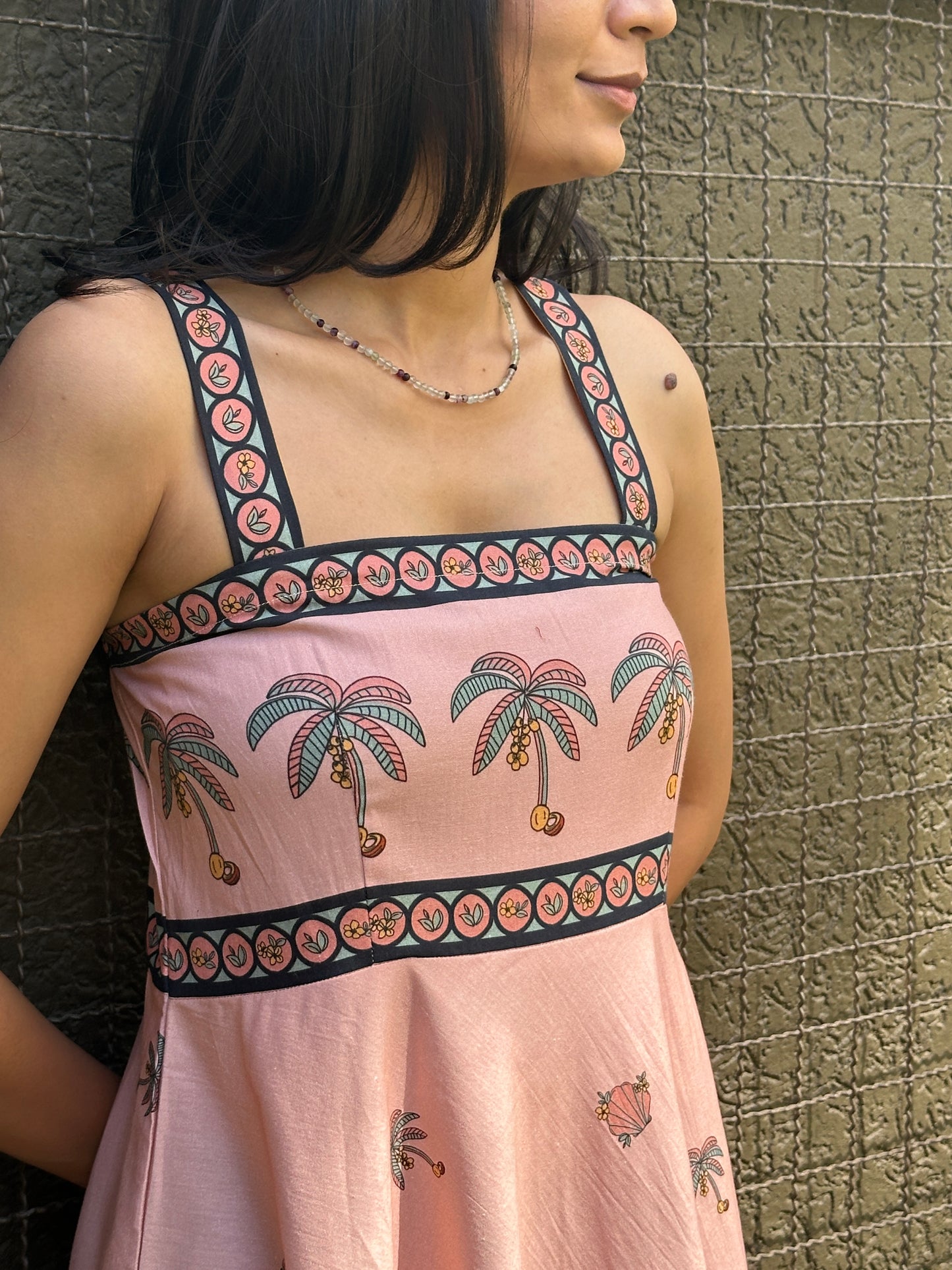 Palms MIDI Dress