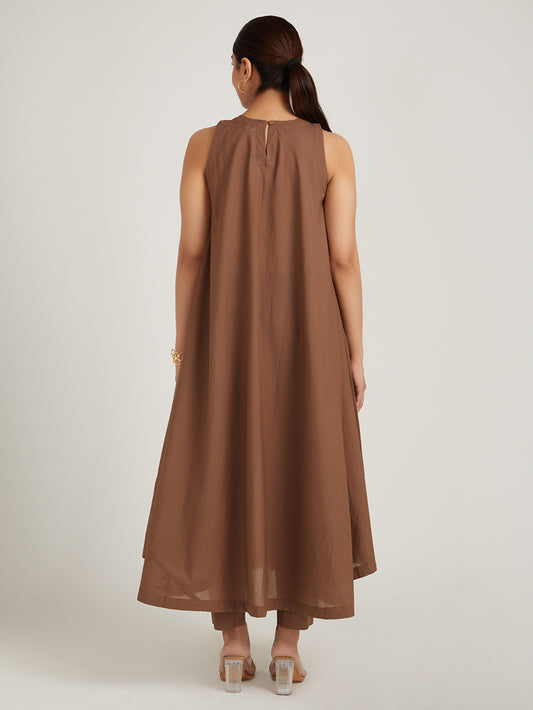 Chocolate Kurta Set