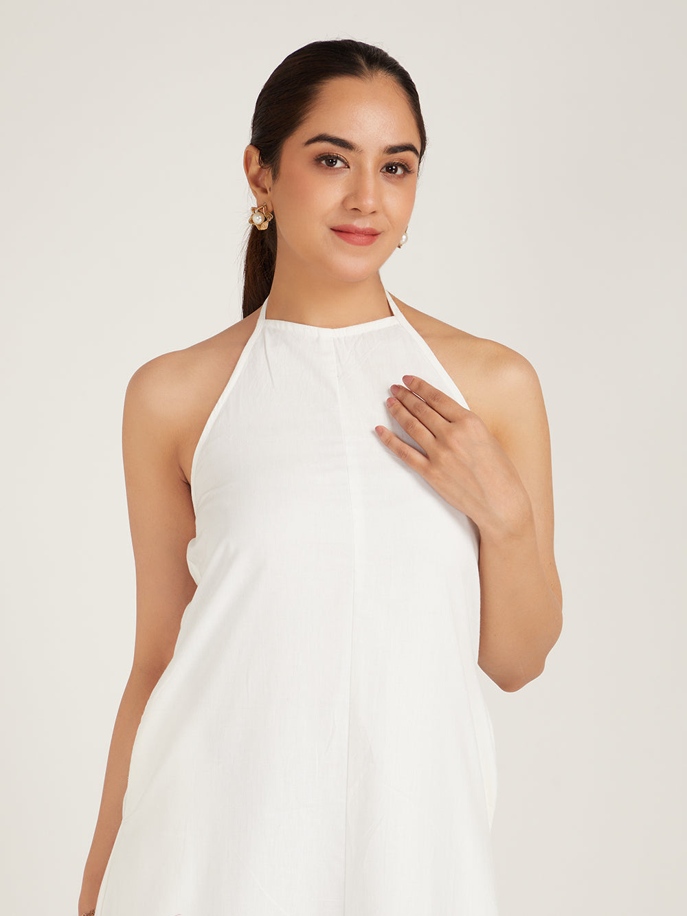 Snowwhite Halter Dress