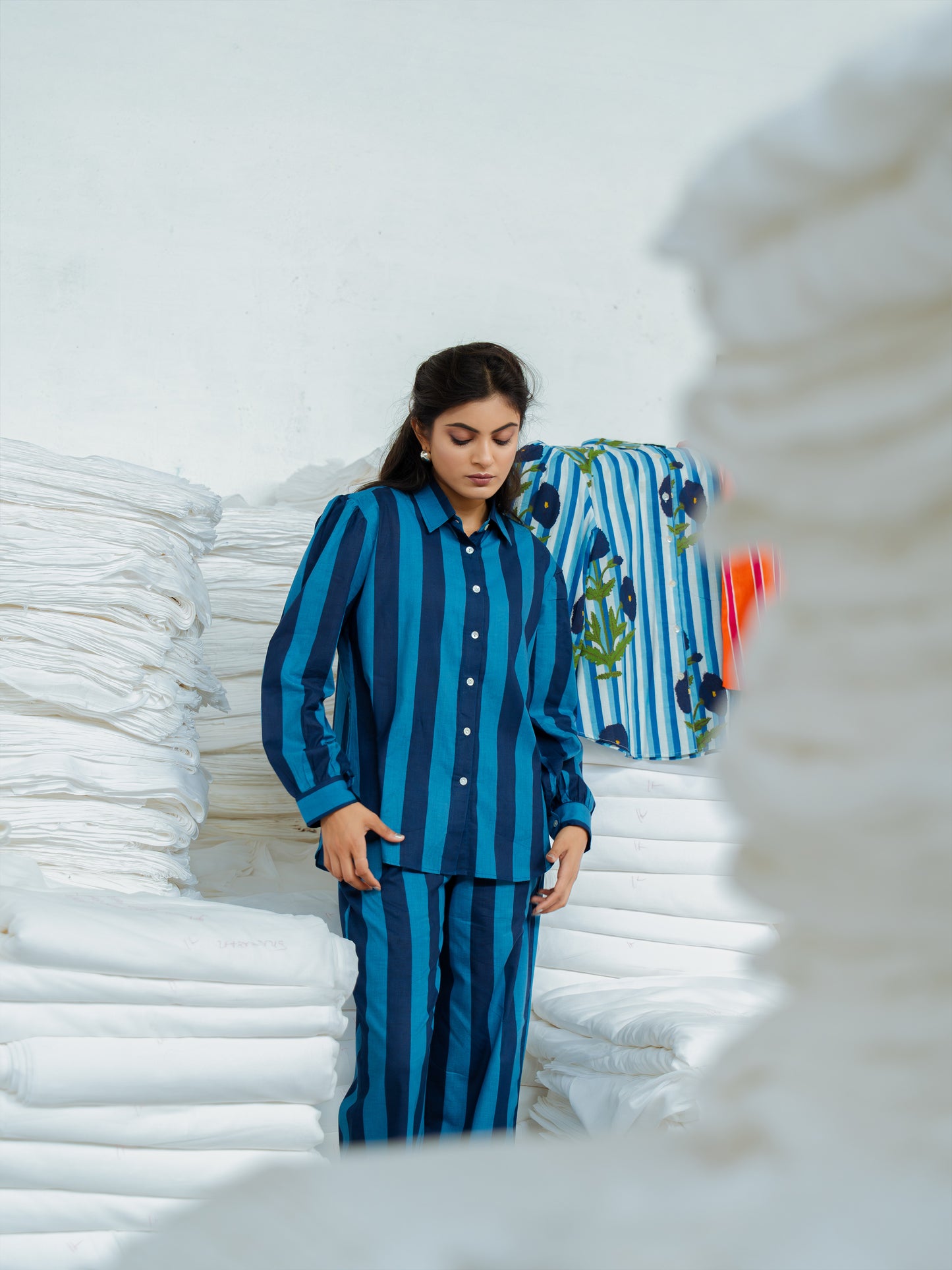 Blueberry Stripe Shirt