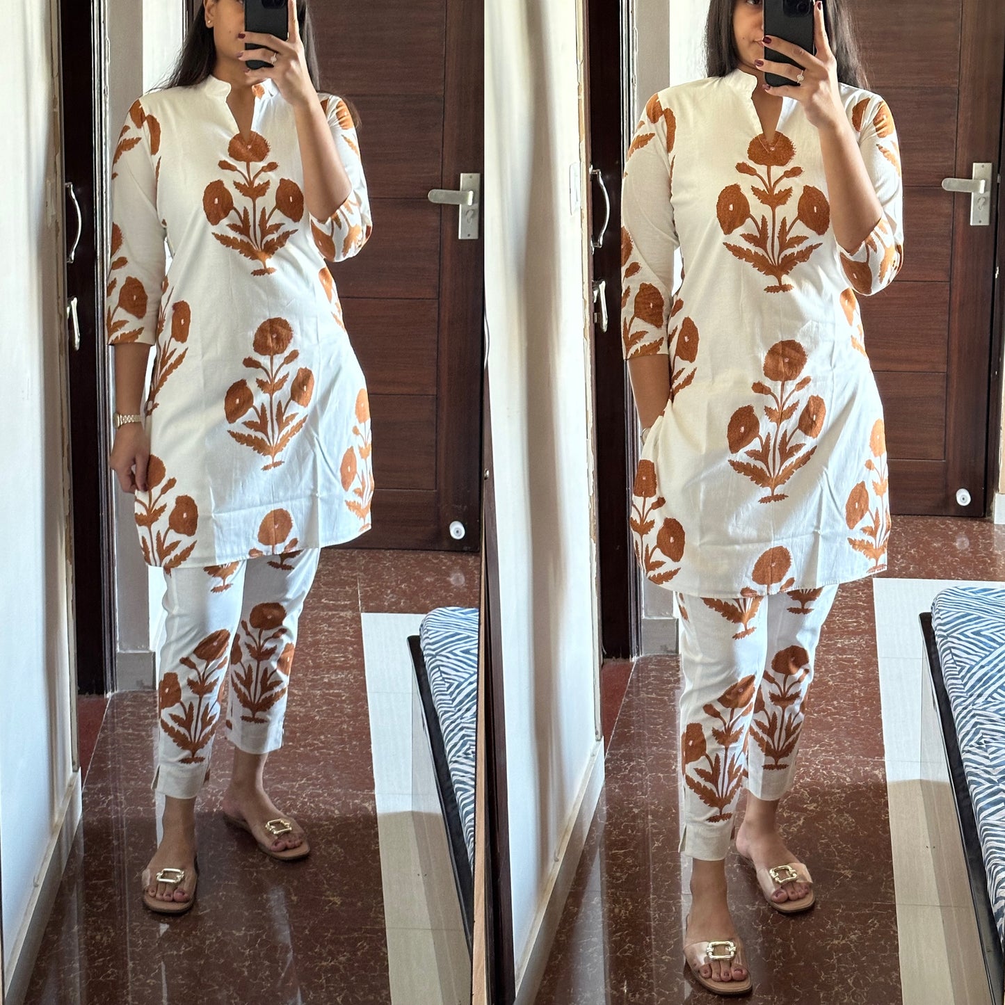 Jade Floral Everyday Kurta Set