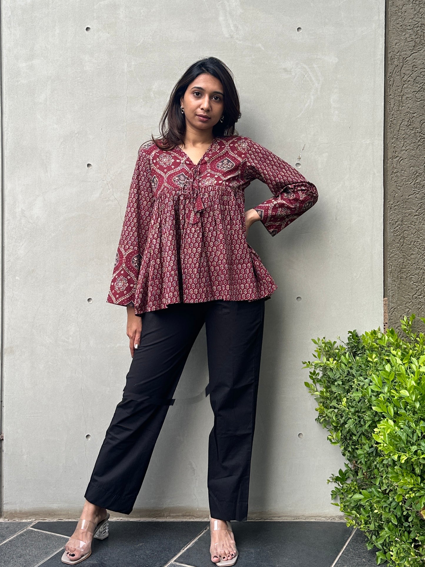 Crimson Charm Co-Ord Set
