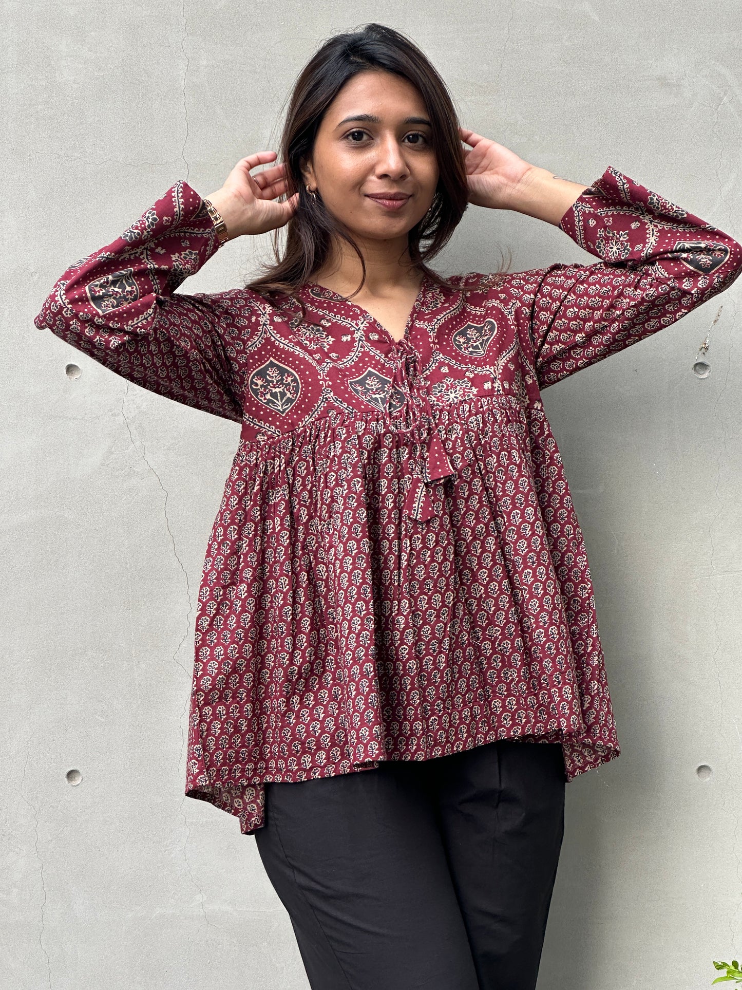 Crimson Charm Co-Ord Set