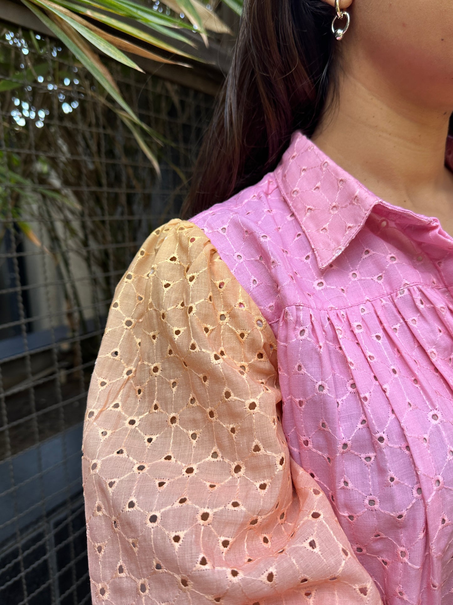 Summer Sorbet Hakoba Dress with Lining