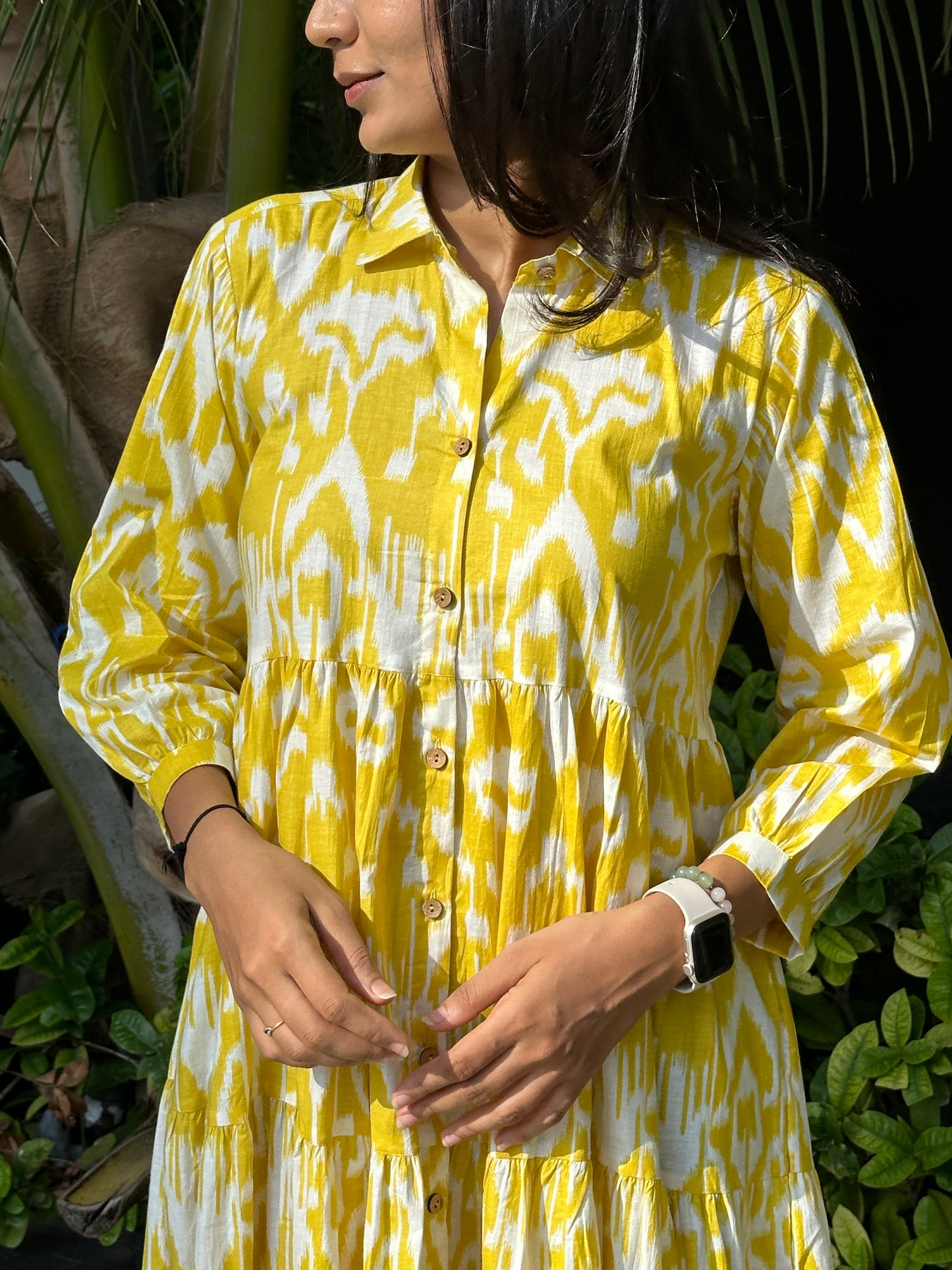 Honeybee Vanilla MIDI Dress