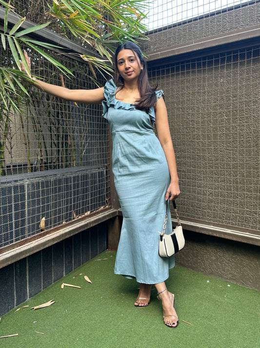 Mermaid MIDI Dress