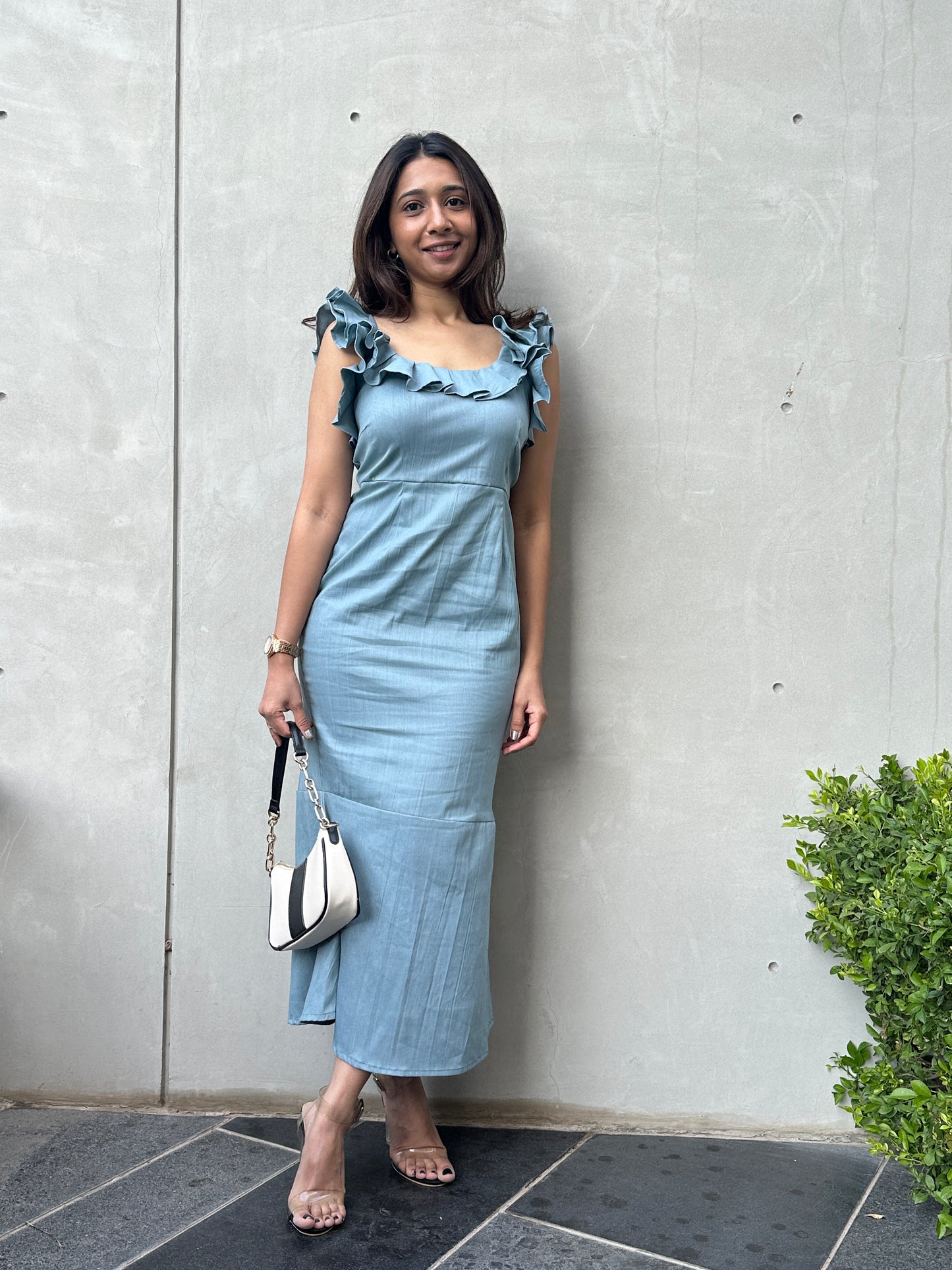 Mermaid MIDI Dress