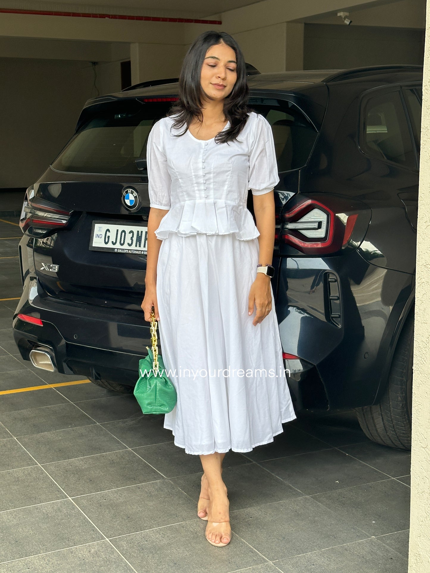 Tinker Bell White Skirt Set