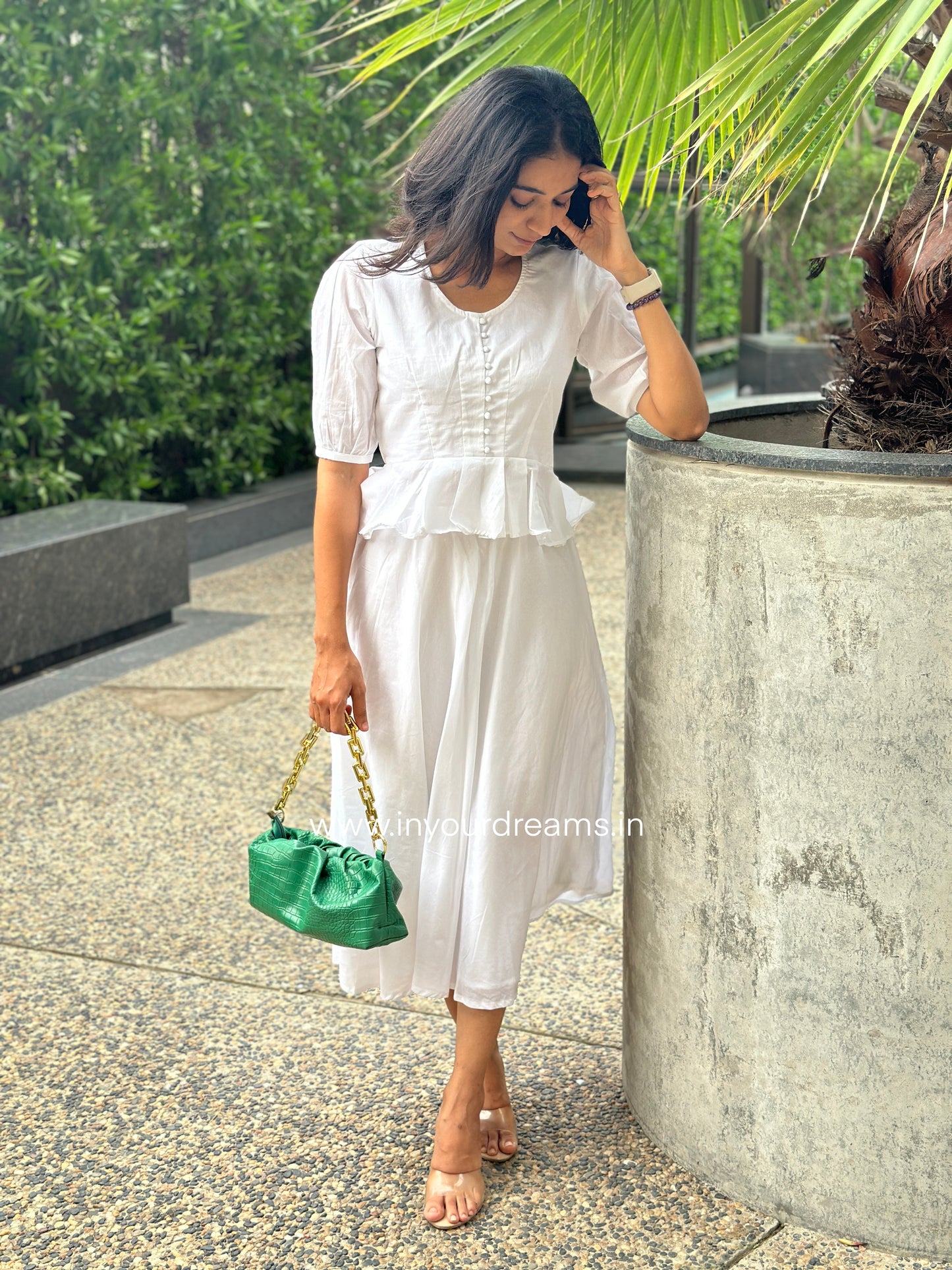 Tinker Bell White Skirt Set