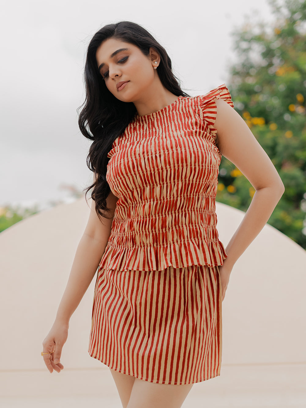 Oak Striped Co-Ord Set