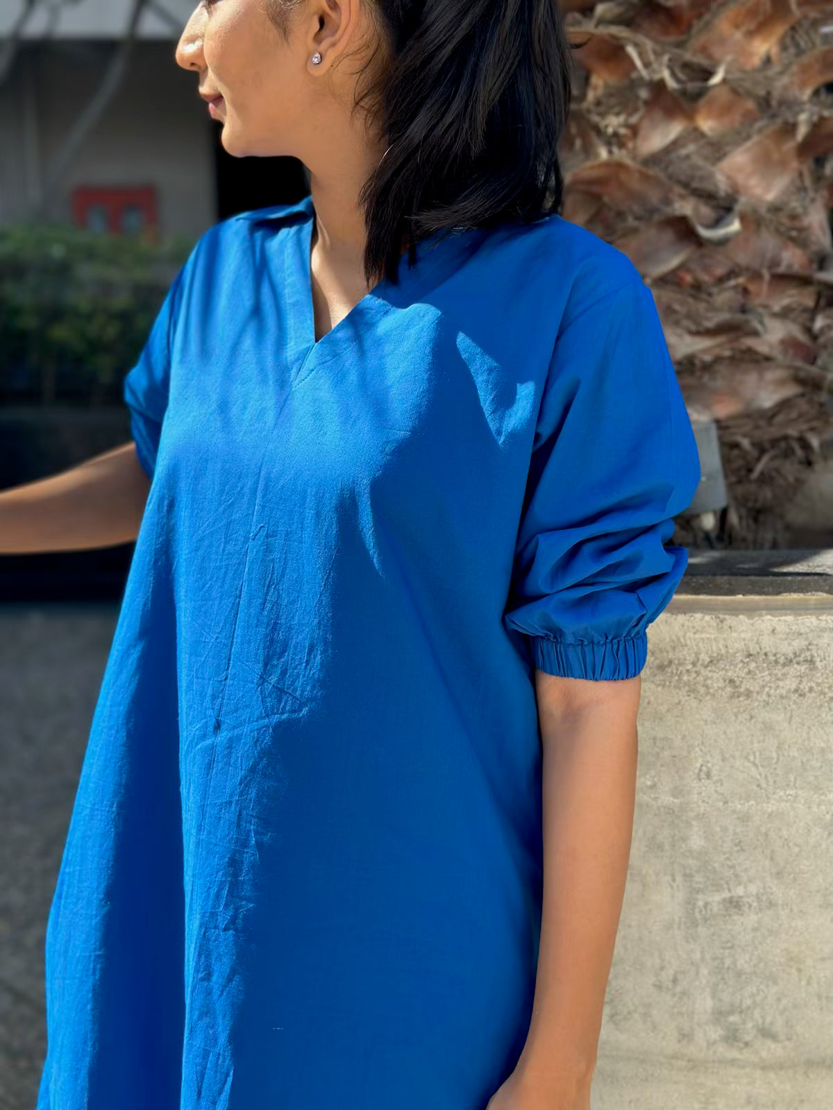 Classic Blue Everyday Kurta Set