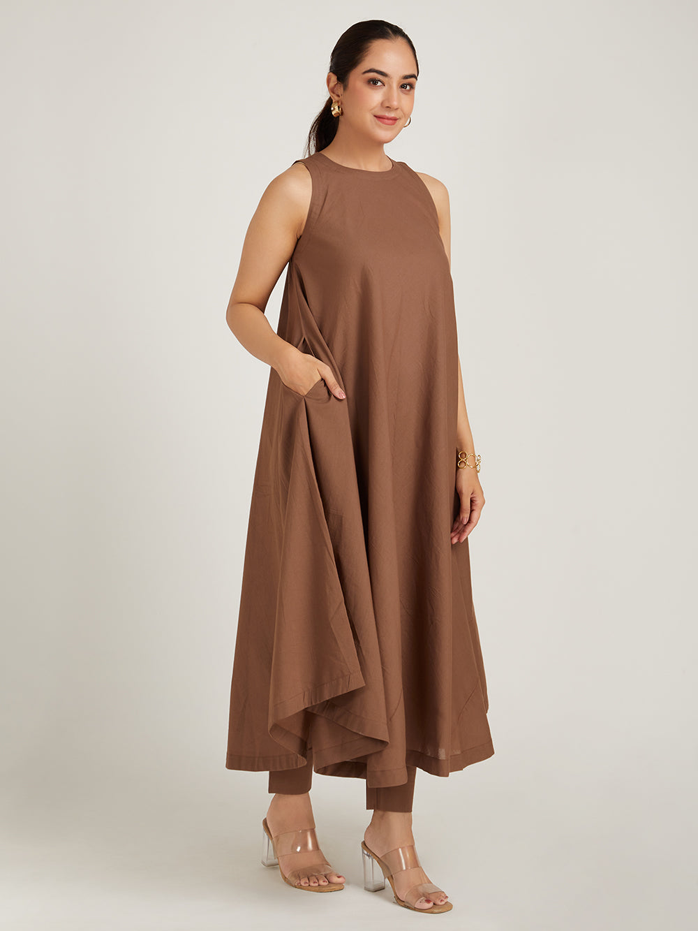 Chocolate Kurta Set