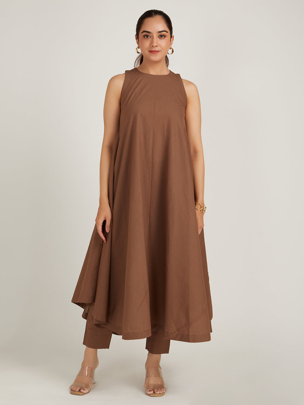 Chocolate Kurta Set
