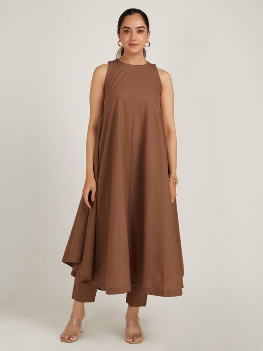 Chocolate Kurta Set