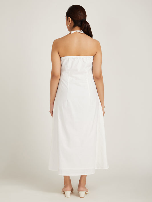 Snowwhite Halter Dress