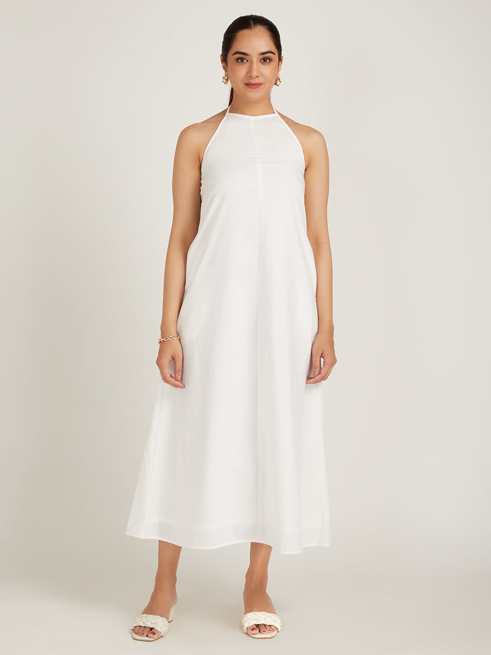 Snowwhite Halter Dress