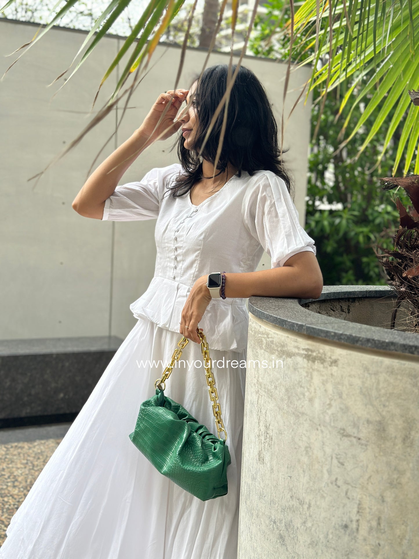 Tinker Bell White Skirt Set